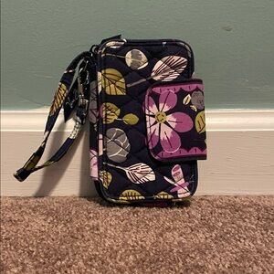 Floral Wristlet Wallet